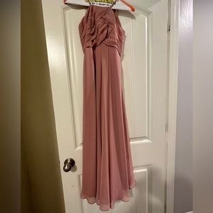 Dusty Rose Girls Dress